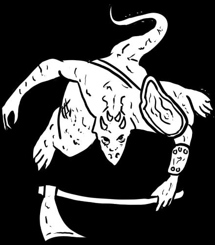 Big Lizard Man A
