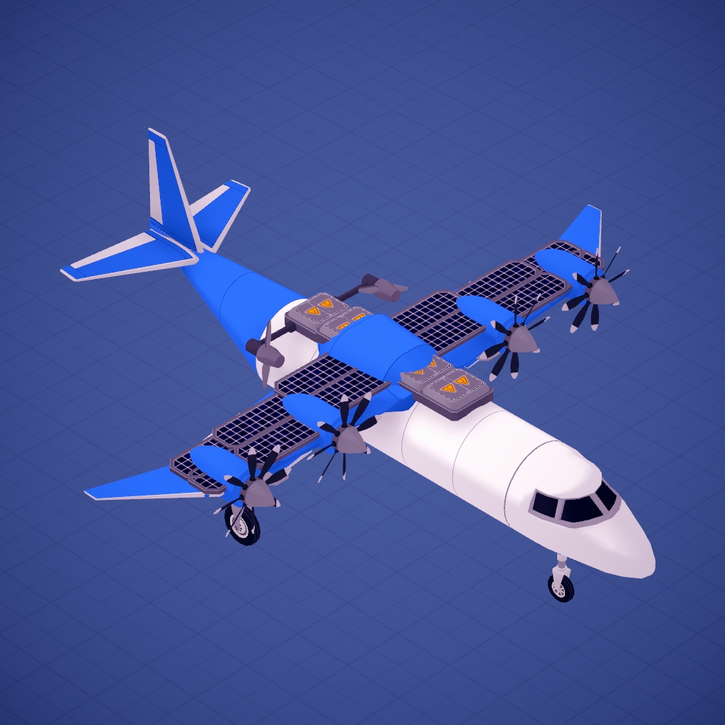 eco freindly cargo plane