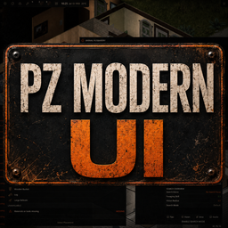 PZ Modern UI – Project Zomboid Mod