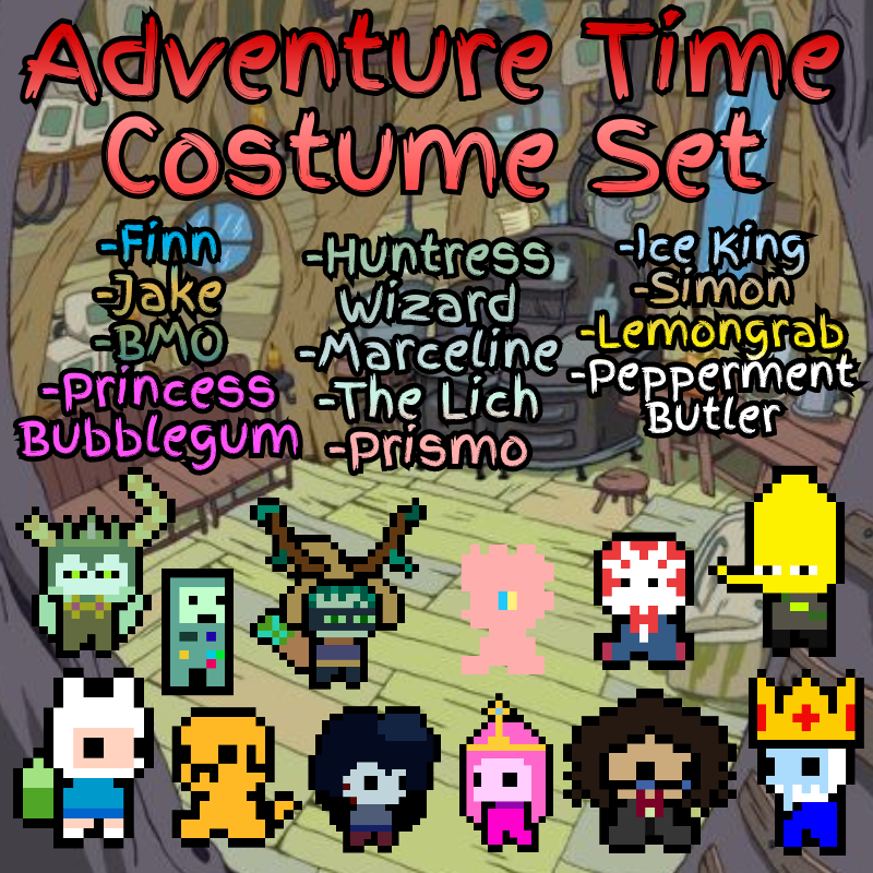 Adventure Time Costume Set