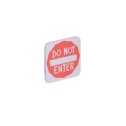 DO NOT ENTER sign