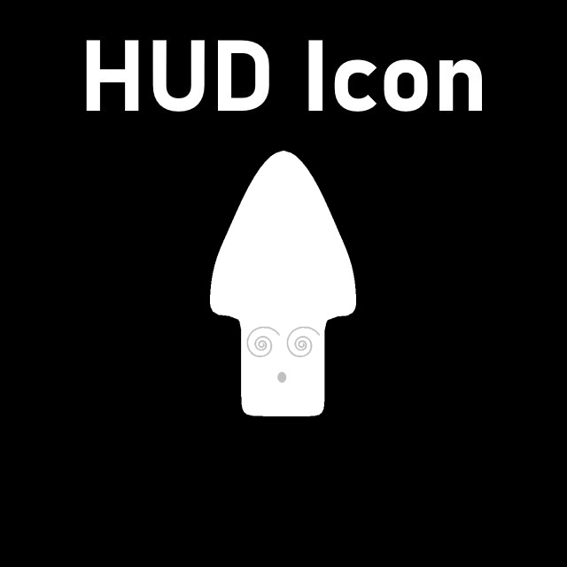Plants vs. Zombies - Hypno Shroom HUD Icon (Bile Bomb)
