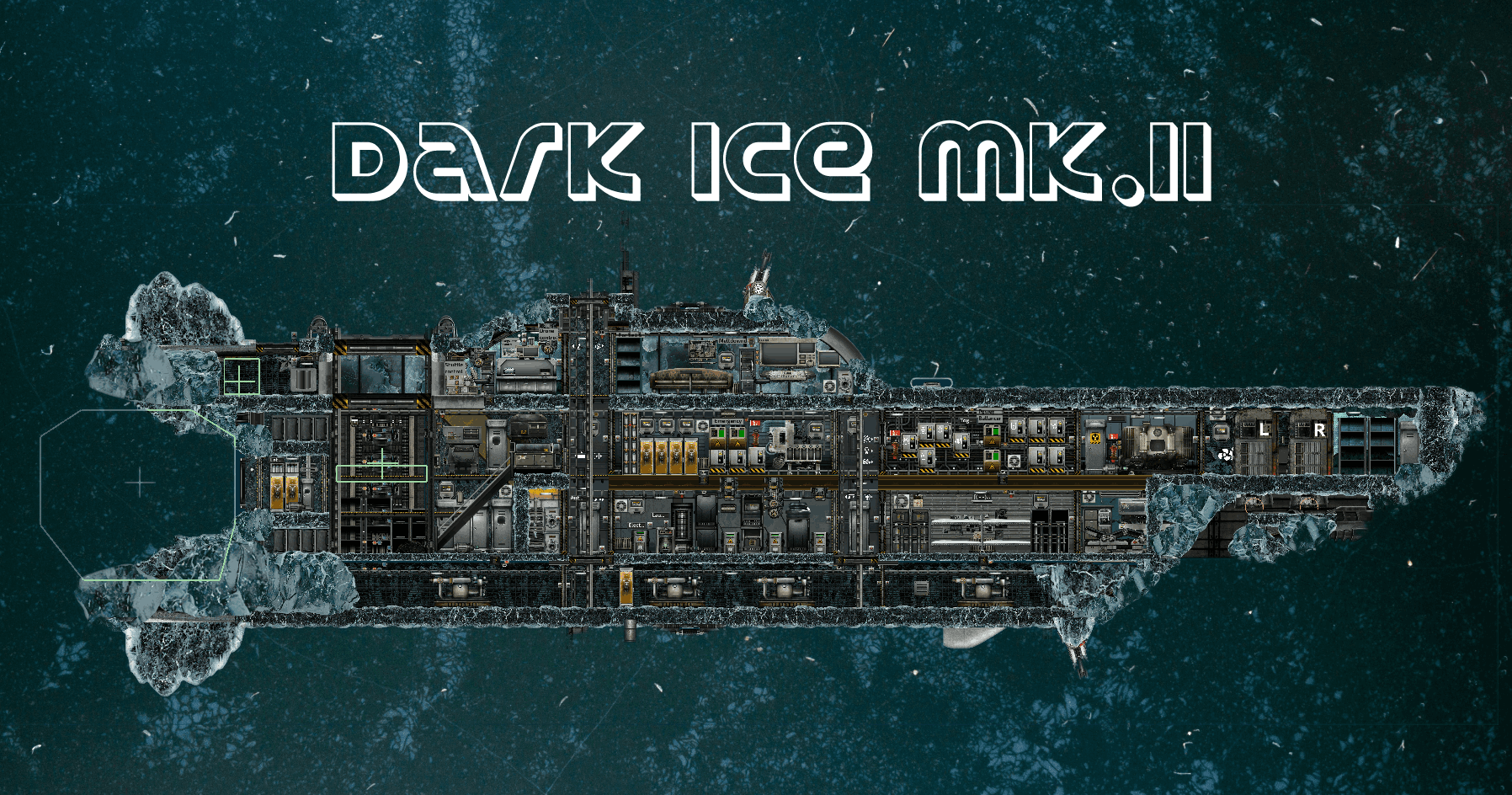 Dark Ice Mk.II (with cargo ULD lift) – Barotrauma Mod