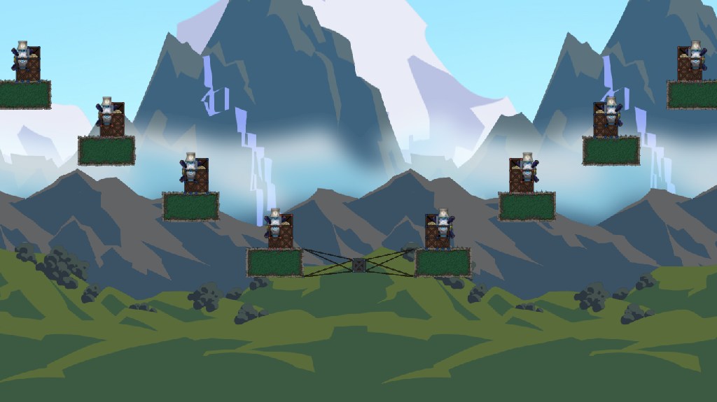 白给战争4v4