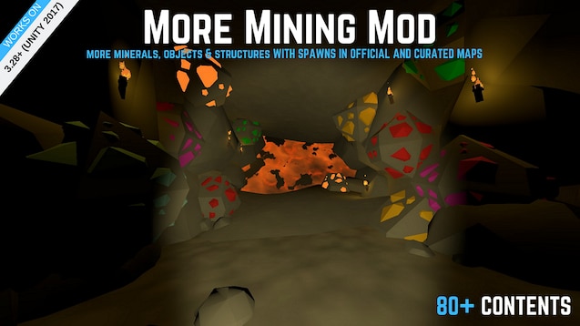 More Mining Mod (NOT ORIGINAL) – Unturned Mod