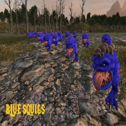 Blue Squigs