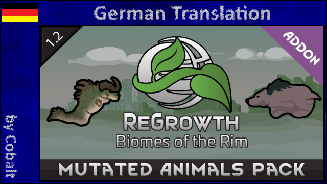 ReGrowth: Mutated Animals Pack - German / Deutsch Translation