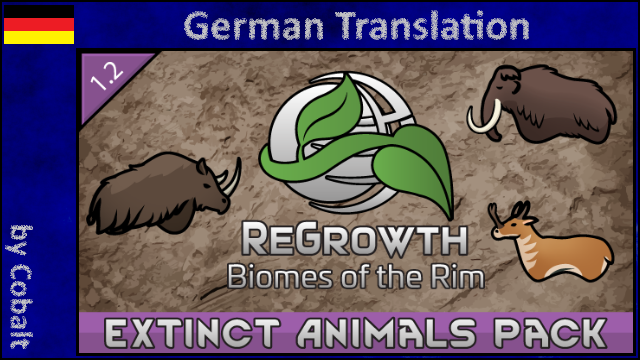 ReGrowth: Extinct Animals Pack - German / Deutsch Translation