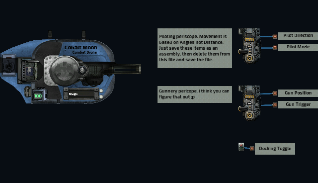 Cobalt Moon - Drone - BC – Barotrauma Mod