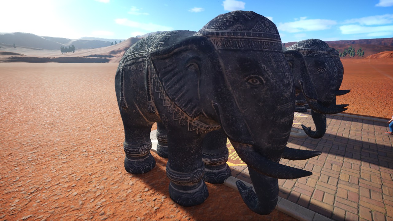 elephant noir