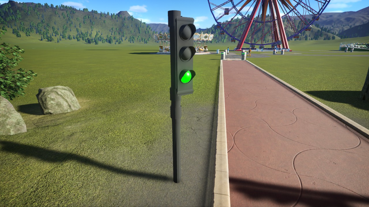 trafic light animatronic