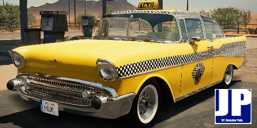 Taxi Cab New York City 1957
