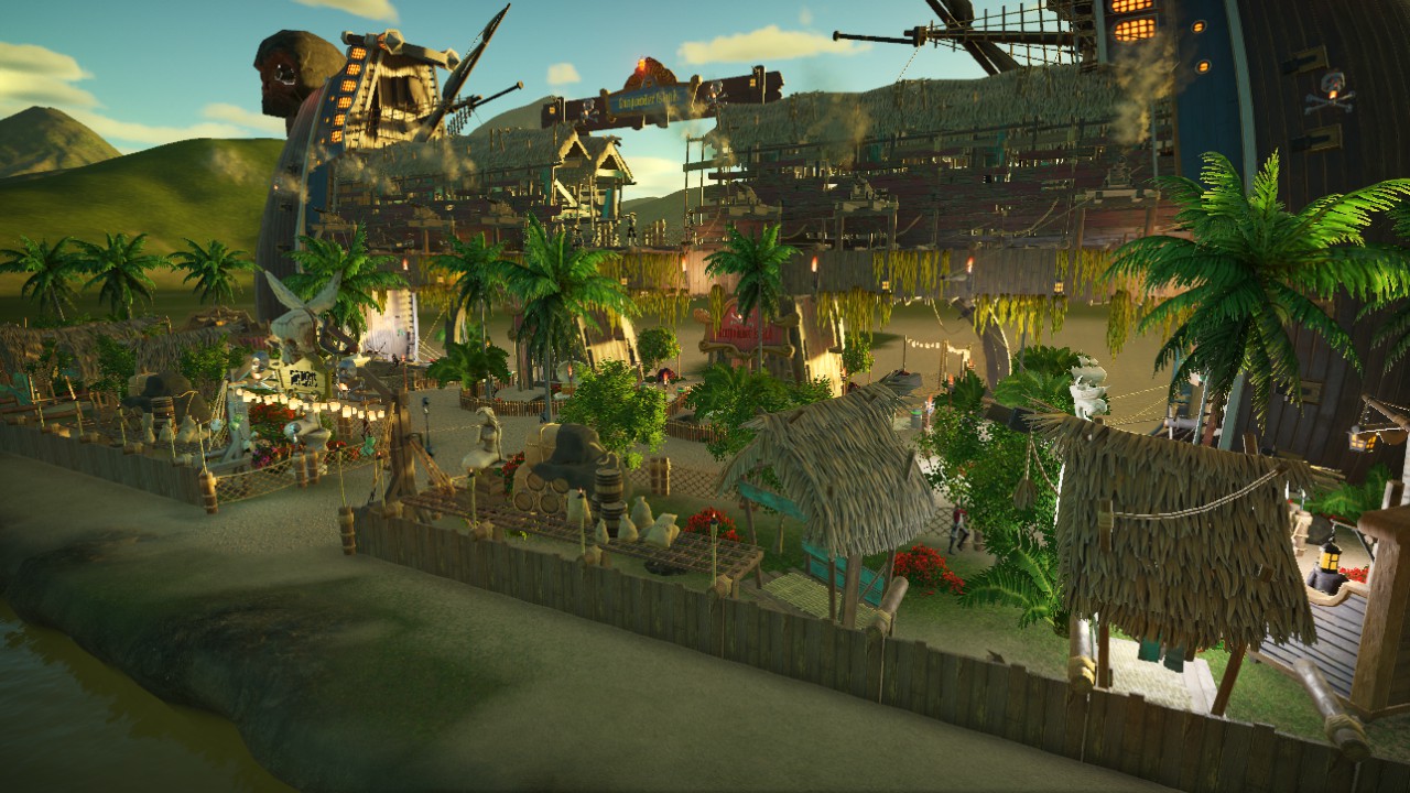 Gunpowder Island Entrance