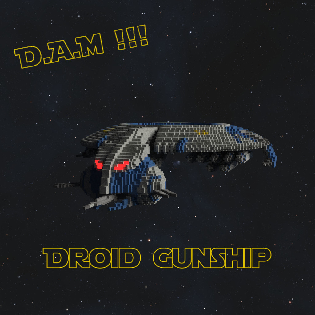 (Star Wars) HMP Droid Gunship D.A.M