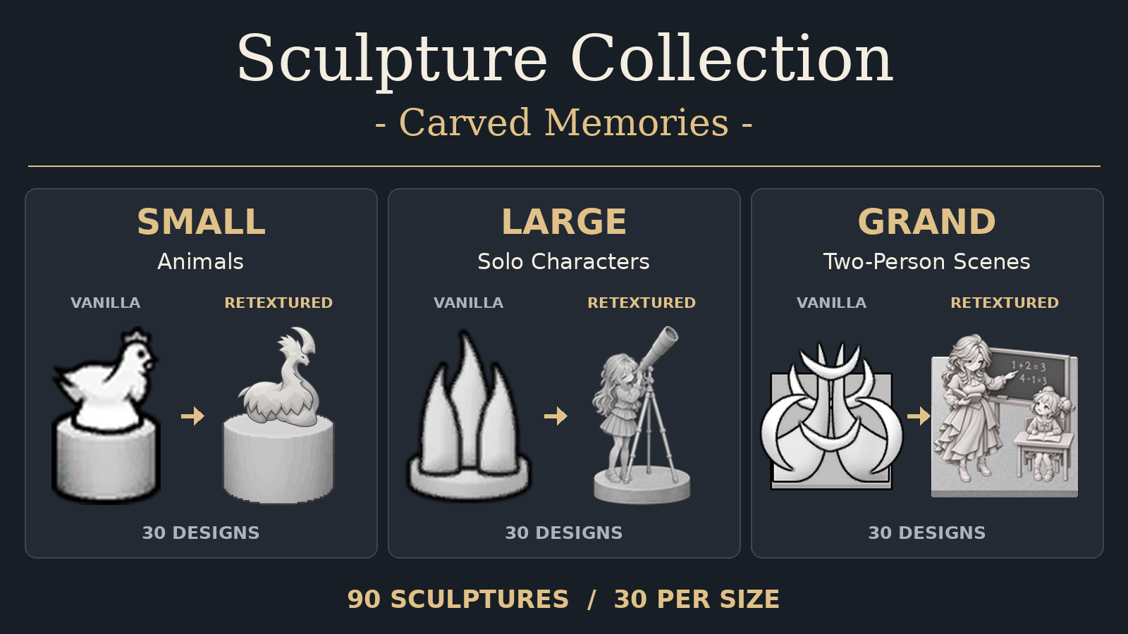 Sculpture Collection - Carved Memories