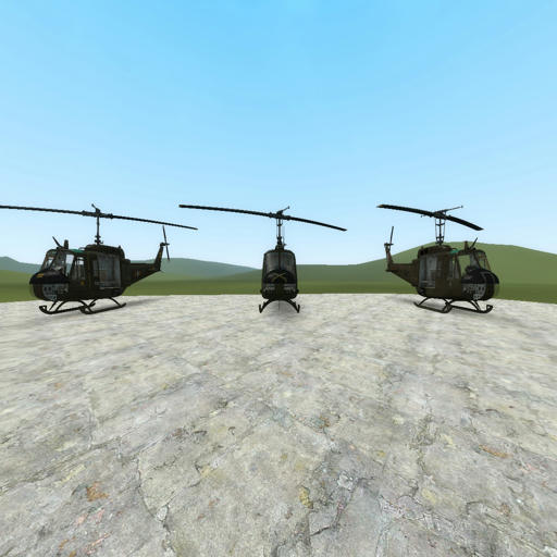 [LVS] UH-1H huey skin pack