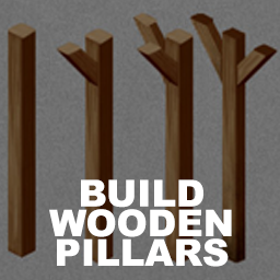 Build Wooden Pillars – Project Zomboid Mod