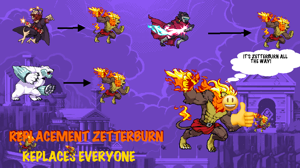 Replacement Zetterburn
