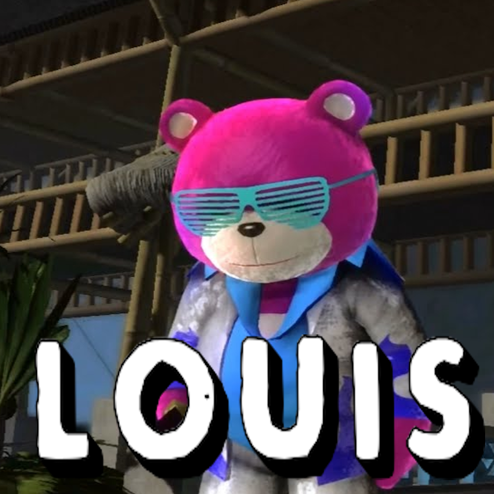 Dj Fuzz (Naughty Bear) Over Louis
