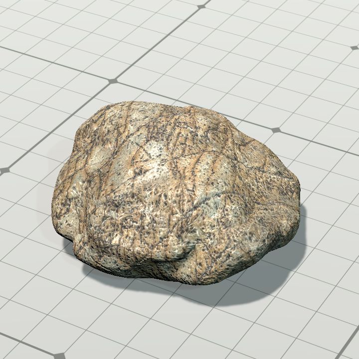 Boulder rocks C - flat 3