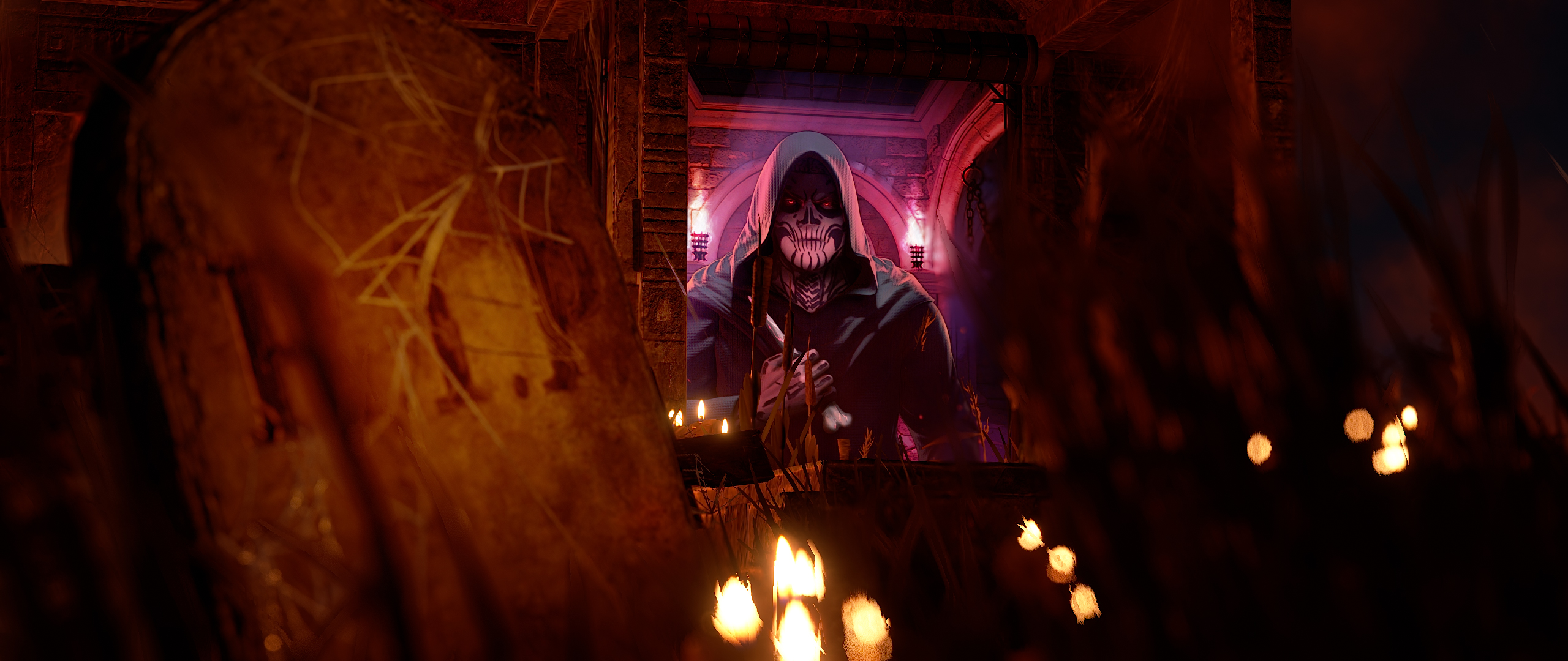 Bone Cultists Garage Door thumbnail 3