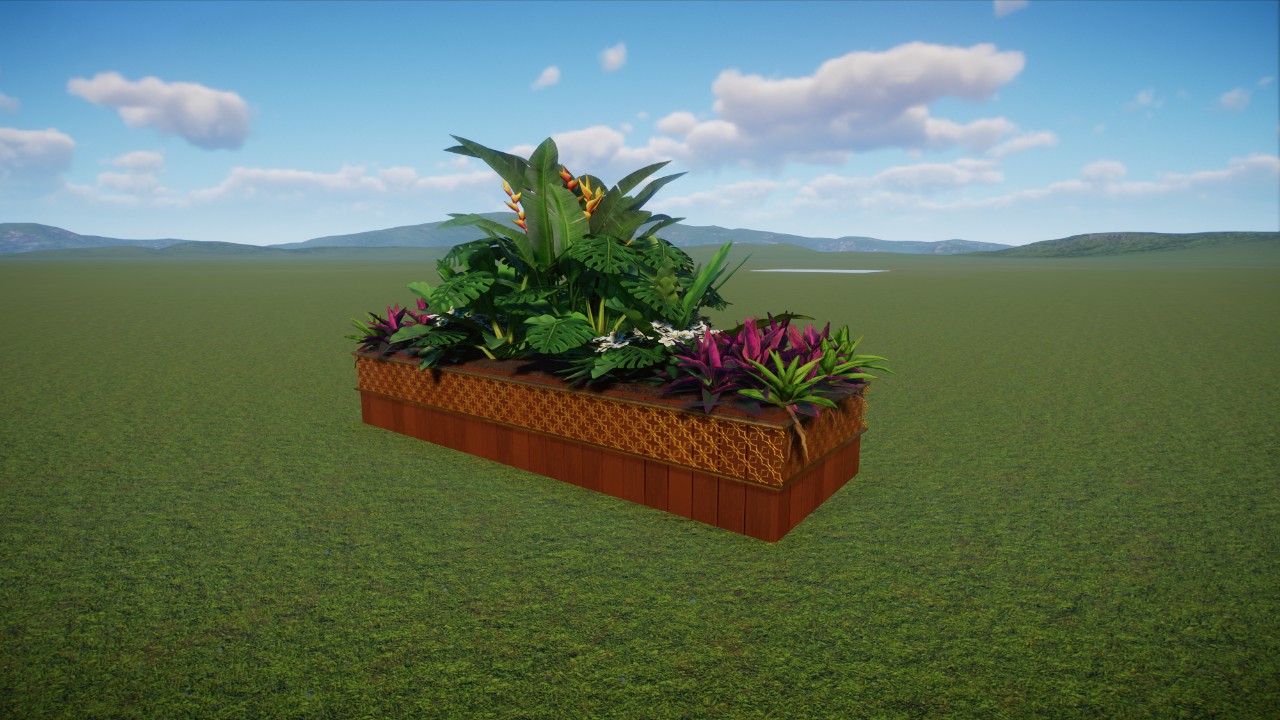 Obsidian Marlow's Tropical Planter