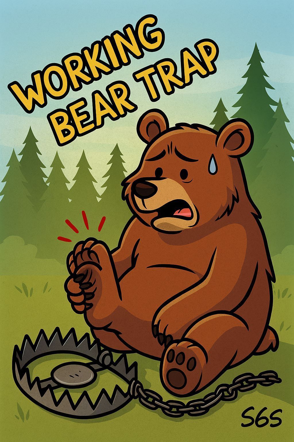 SIX6SiX Working Bear Trap