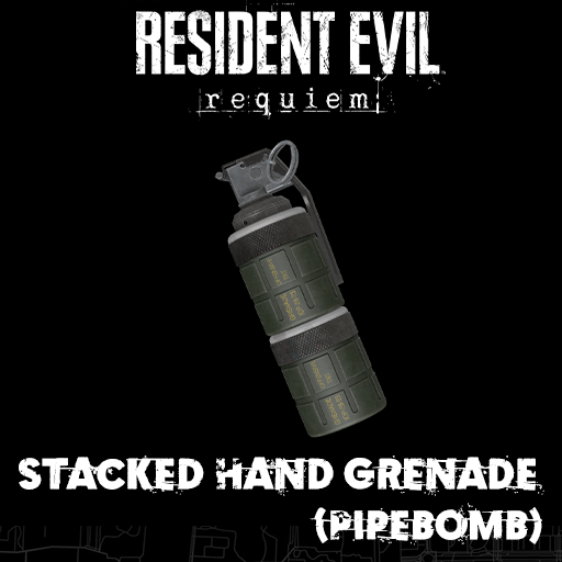 RE9 Requiem Stacked Hand Grenade (pipebomb)