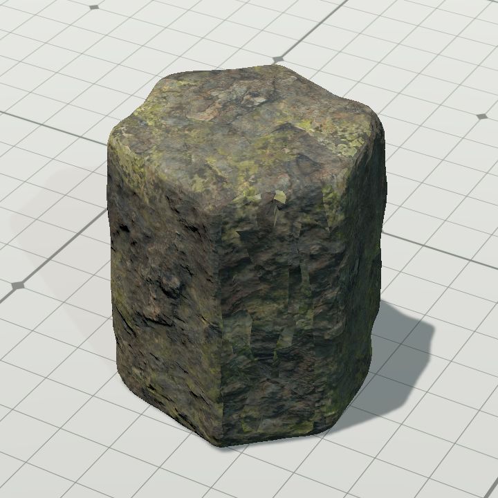 Boulder rocks D - block 1