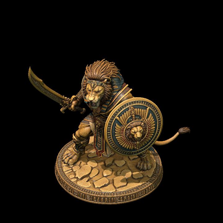 Nefer Lion Warrior Sword