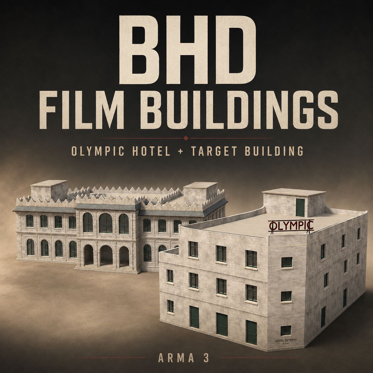 Black Hawk Down Hotel Olympic and Target building (Cinema Version)