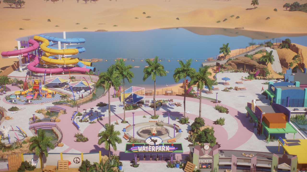 The Deserted Waterpark!