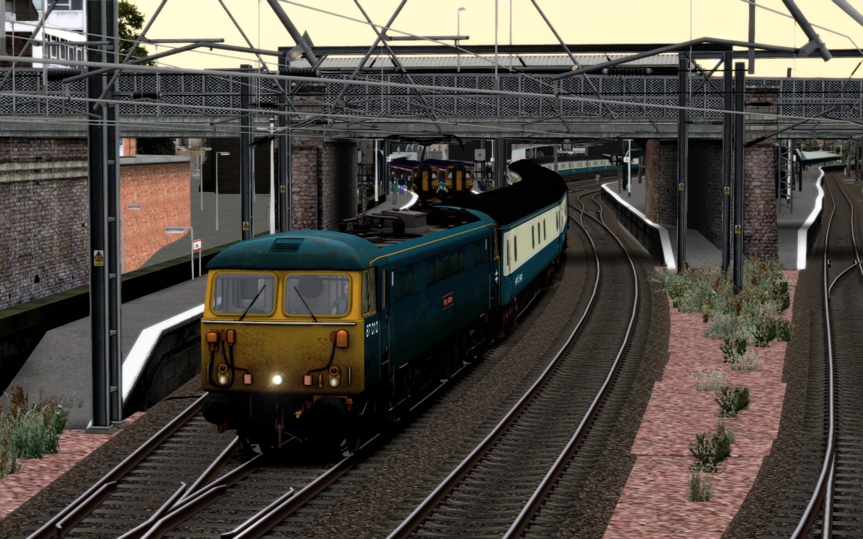 London Euston to Glasgow Central [Class 87] 1S26 "Night Caledonian" (1997) - Part 2 preview