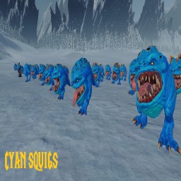 Cyan Squigs