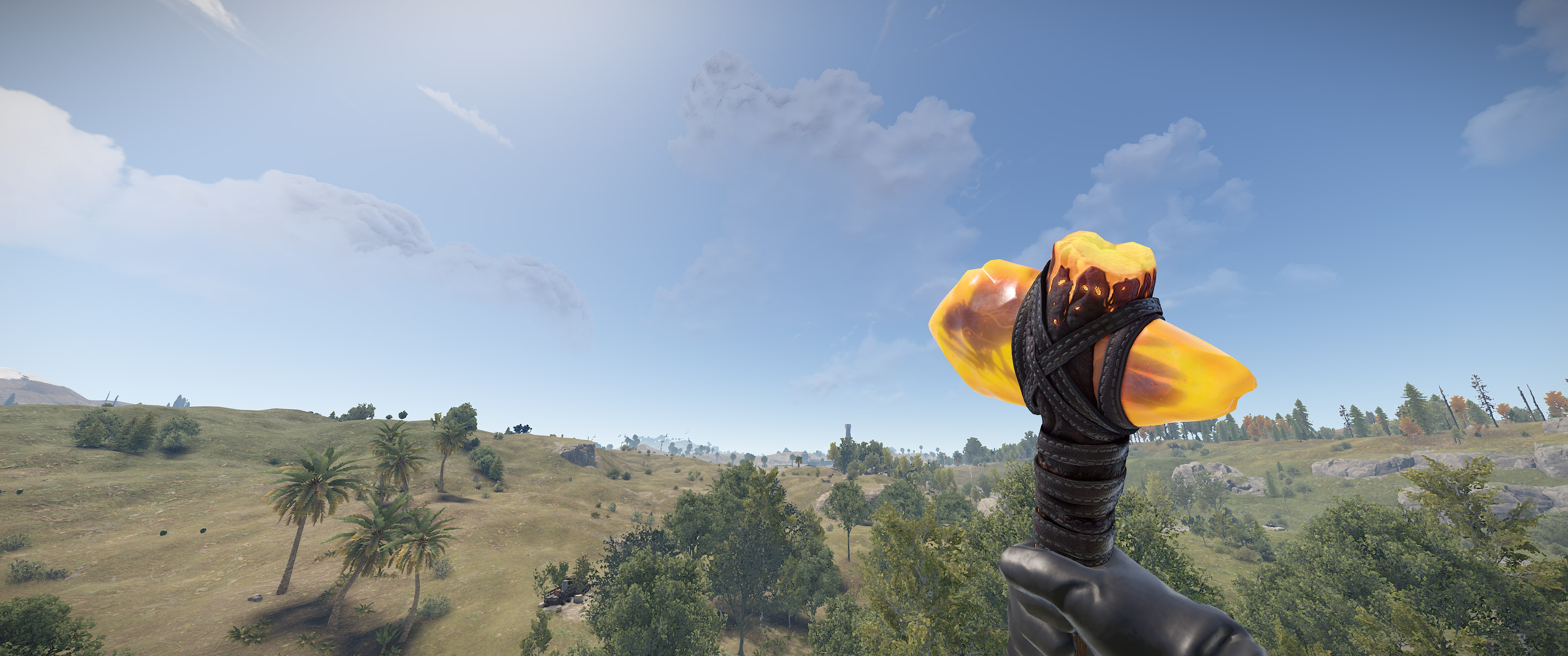 Ancient Amber Stone Hatchet