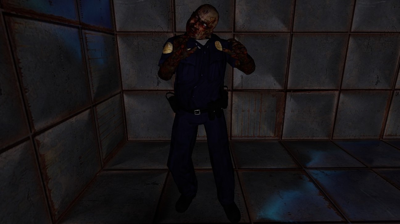 Marcus Zombie Outfit - City Police (Clean)