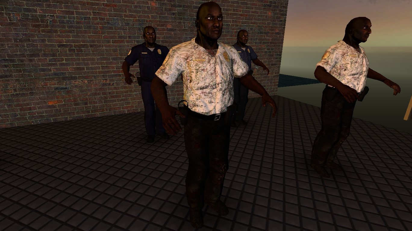 Marcus Human Outfit - White Top (Dirty)