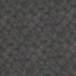 4x4 Diamond Stone Pavement Bluegray Tile