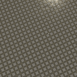 3x3 Interlocked Marble with Gold Tile