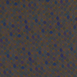 3x3 Moroccan Style Blue Tile