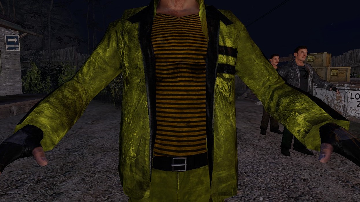 Eugene Human Shirt - Yellow Stripe