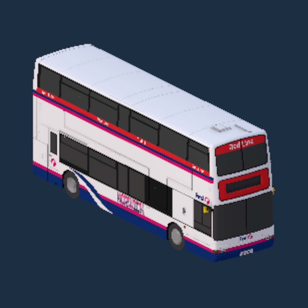 Plaxton President First Eastern Counties Norwich Network Barbie Red Line Branded
