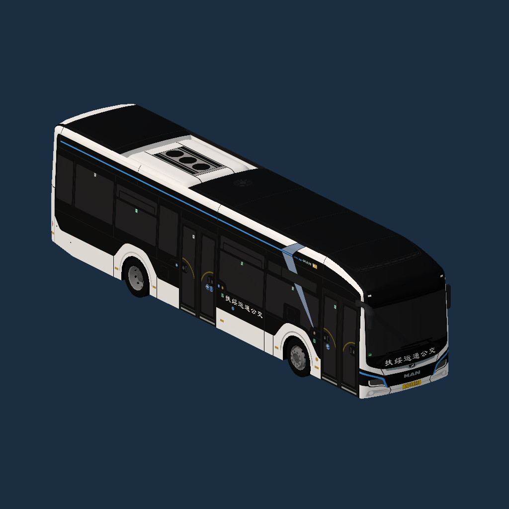 Fusui Yuntong Bus (MAN Lion's City 12E by _T_B_N_)