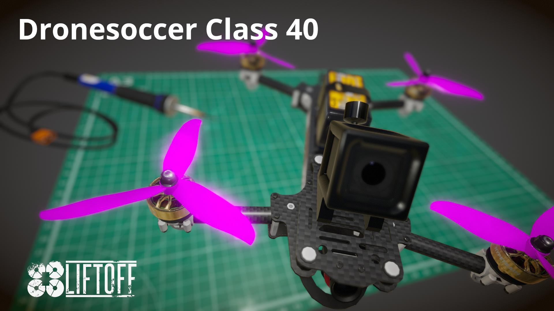 Dronesoccer Class 40