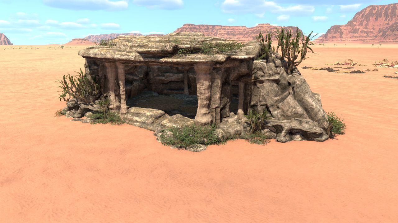 Paleo Scrubland cave