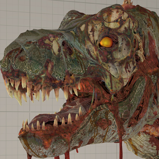 Call of Duty Black Ops 6 Z-Rex (Ragdoll)