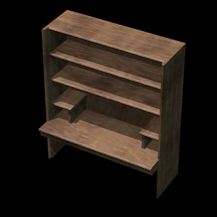 Bookcase Set SC desk