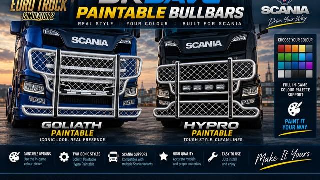Paintable Bullbars