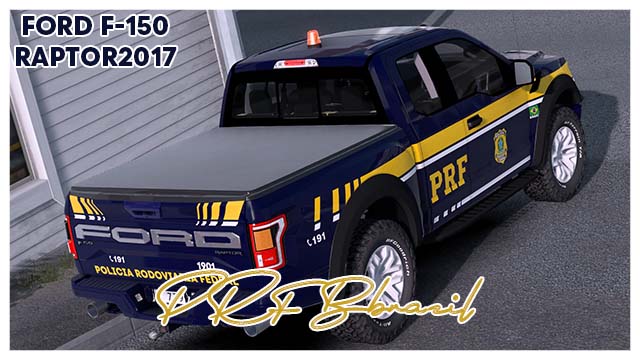 Polícia Rodoviaria Federal [Ford F-150 Raptor 2017] [Skin]