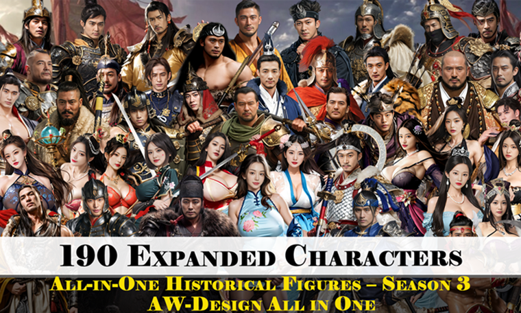 Season 3 All in One Collection (190 Extended Overhaul) V2.0 第 3 季大合集 (190 扩展角色) V2.0 preview
